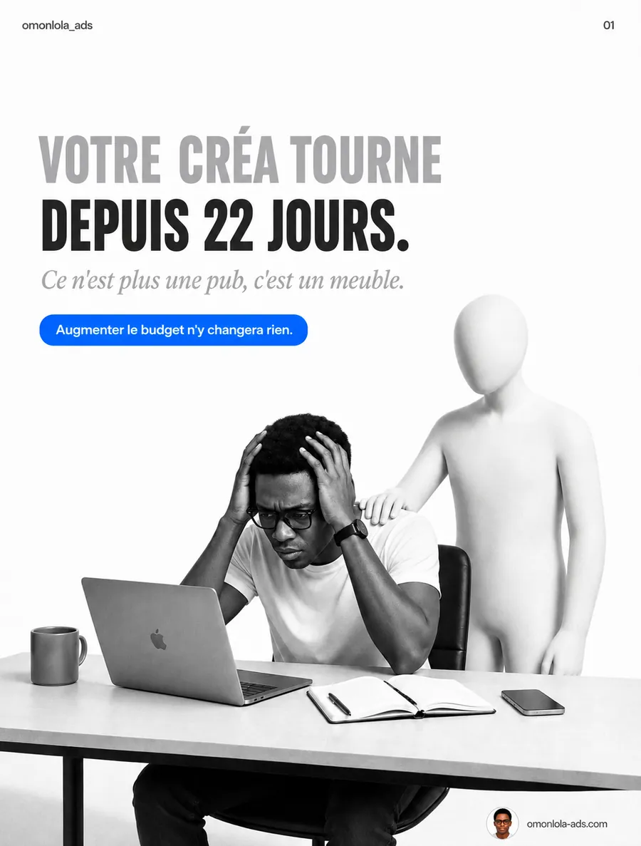 Affiche IA : votre créa tourne depuis 22 jours