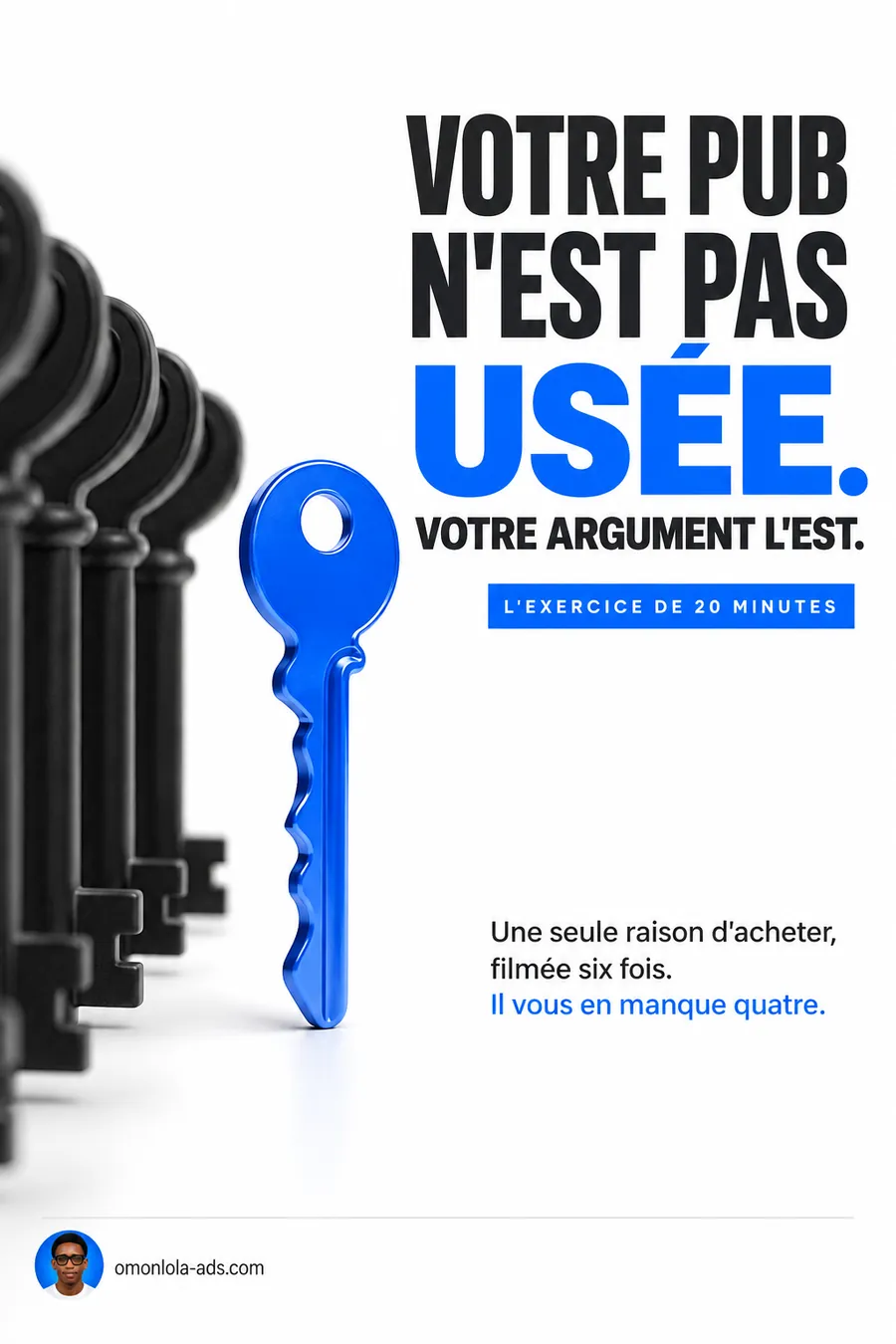 Affiche IA : votre pub n'est pas usée