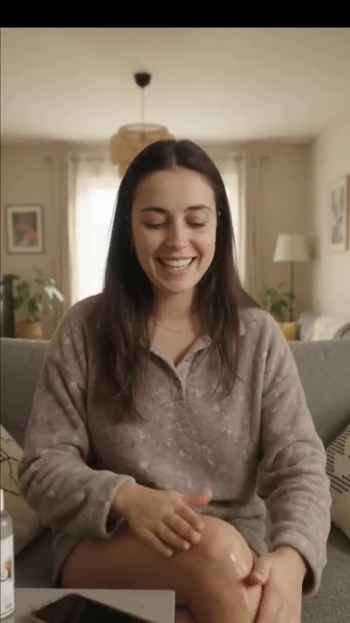 Vidéo IA : pub UGC pour un produit de beauté